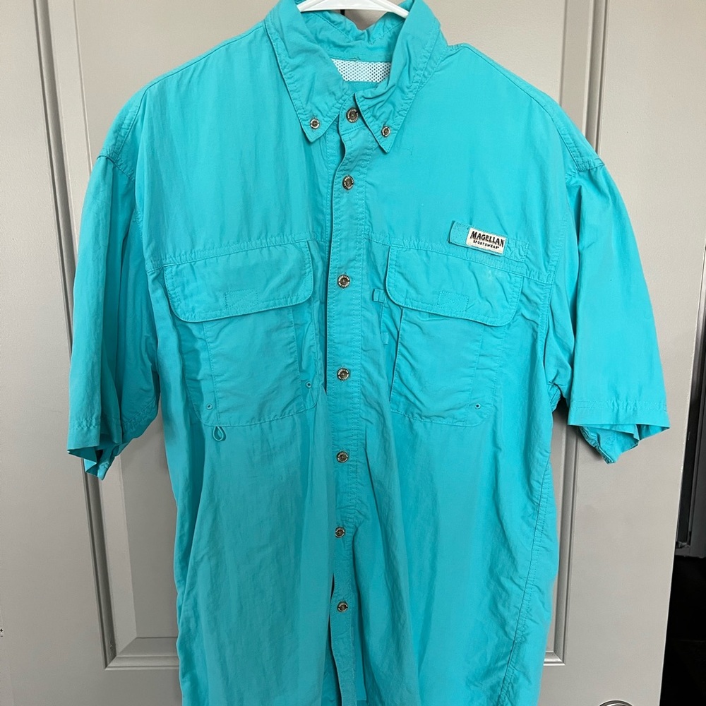 Blue Magellan Fishing Shirt